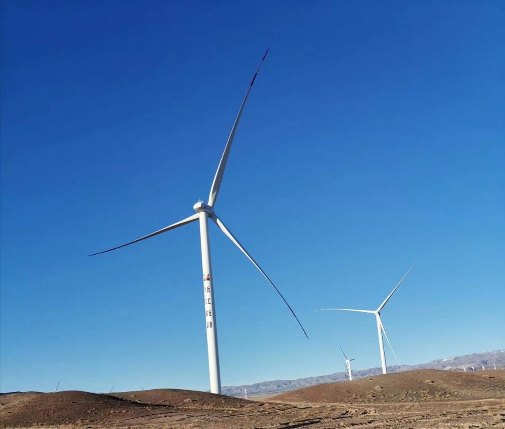 五家渠浙能新能源六師北塔山牧場(chǎng)100MW風(fēng)電項(xiàng)目