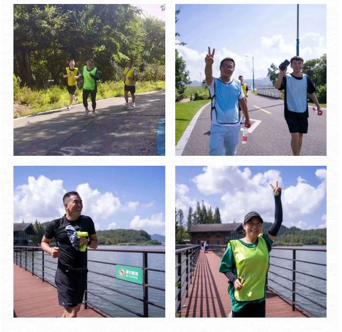 跨越夢想新起點 啟航奮斗新征程——科信20周年慶系列活動之東錢湖健步行火熱舉行